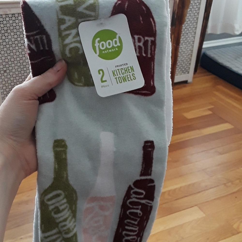 Set of two dish towels